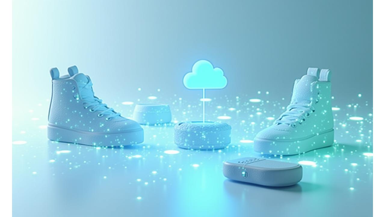 다양한 스마트 장비 간 무선 연결 다이어그램