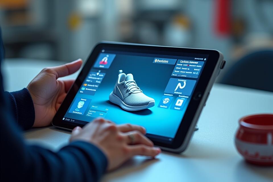 선수 맞춤형 스마트 장비 디자인 및 주문 인터페이스