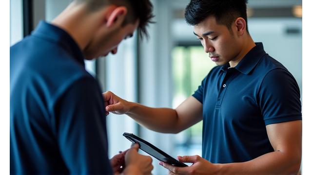 현장 방문 설치 및 초기 설정 서비스를 제공하는 전문가